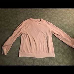 Pink old navy crew neck sweater